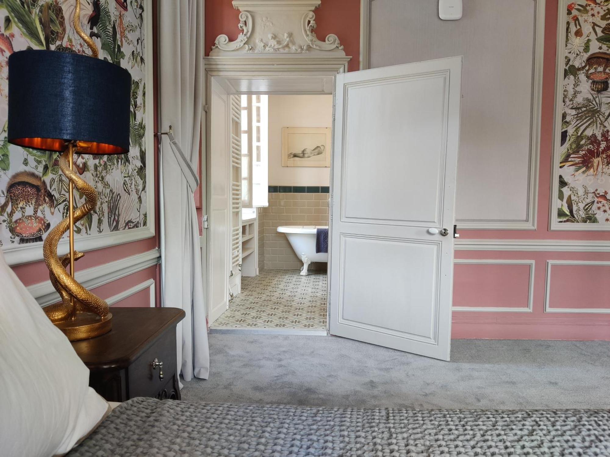 Nazelles-Negron Chateau De La Huberdiere الغرفة الصورة